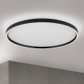 Plafoniera LED dimmerabile MASCA LED/47W/230V 2700/3350/4000K diam. 60 cm nero