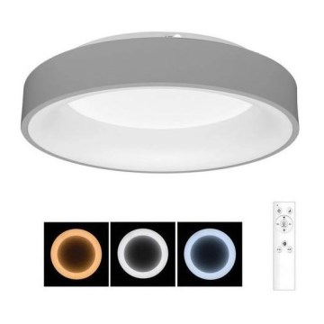 Plafoniera LED dimmerabile NEST LED/40W/230V 3000-6500K grigia