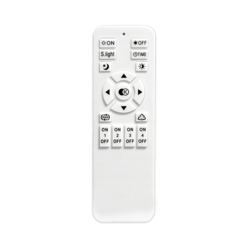 Plafoniera LED dimmerabile NOVA LED/54W/230V 3000-6500K nero + telecomando