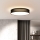 Plafoniera LED dimmerabile PENLEY LED/48W/230V 3000-6500K diametro 40 cm nero + telecomando