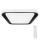 Plafoniera LED dimmerabile QUADRO LED/66W/230V 3000-6000K bianco/nero con telecomando