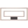 Plafoniera LED dimmerabile RAMME 2xLED/28,5W/230V quercia