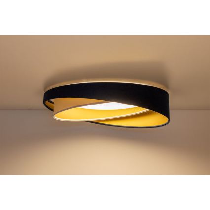 Plafoniera LED dimmerabile SMART GALAXY MODERN LED/24W/230V 3000-6500K Ø 55 cm blu/bianco/oro + telecomando