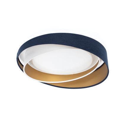 Plafoniera LED dimmerabile SMART GALAXY MODERN LED/24W/230V 3000-6500K Ø 55 cm blu/bianco/oro + telecomando