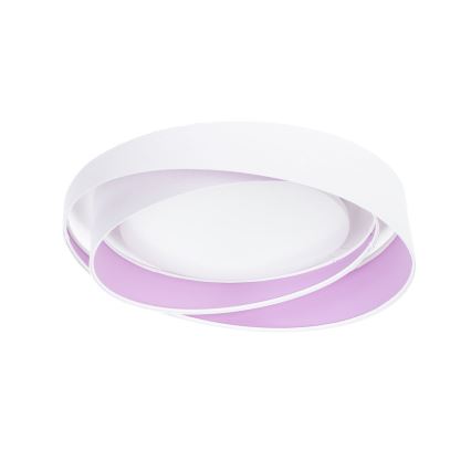 Plafoniera LED dimmerabile SMART GALAXY MODERN LED/24W/230V 3000-6500K Ø 55 cm bianco/viola + telecomando