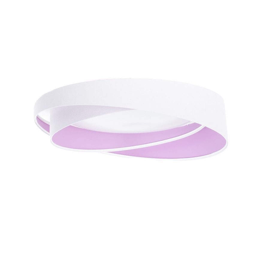 Plafoniera LED dimmerabile SMART GALAXY MODERN LED/24W/230V 3000-6500K Ø 55 cm bianco/viola + telecomando