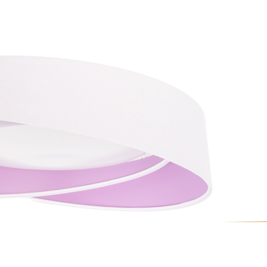 Plafoniera LED dimmerabile SMART GALAXY MODERN LED/24W/230V 3000-6500K Ø 55 cm bianco/viola + telecomando