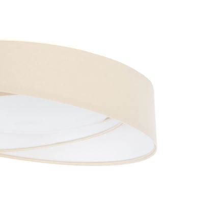 Plafoniera dimmerabile SMART GALAXY MODERN a LED, 24W, 230V, 3000-6500K, Ø 55 cm, crema/bianco + telecomando