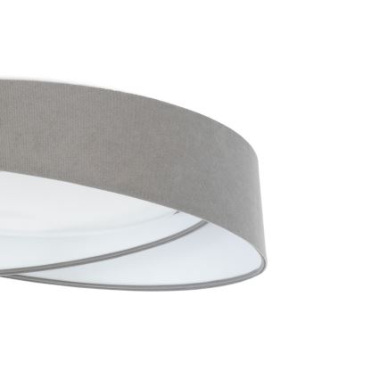 Plafoniera a LED dimmerabile SMART GALAXY MODERN LED/24W/230V 3000-6500K Ø 55 cm grigio/bianco + telecomando