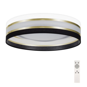 Plafoniera LED dimmerabile SMART CORAL GOLD LED/24W/230V nero/bianco + telecomando