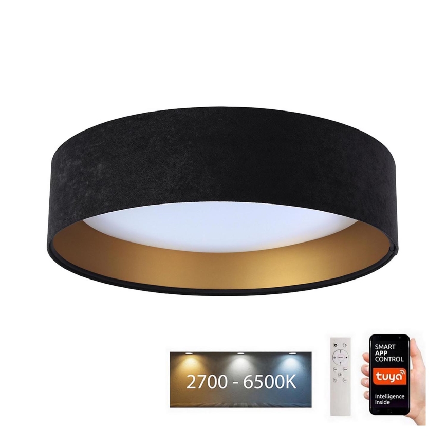 Plafoniera LED SMART GALAXY LED/24W/230V Wi-Fi Tuya nero/oro + tc