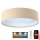 Plafoniera LED dimmerabile SMART GALAXY LED/36W/230V d. 55 cm 2700-6500K Wi-Fi Tuya beige/bianco + telecomando