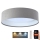 Plafoniera LED dimmerabile SMART GALAXY LED/36W/230V d. 55 cm 2700-6500K Wi-Fi Tuya grigio/bianco + telecomando