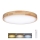Plafoniera LED dimmerabile SOLID OAK LED/48W/230V 3000-6500K quercia diametro 39 cm + telecomando