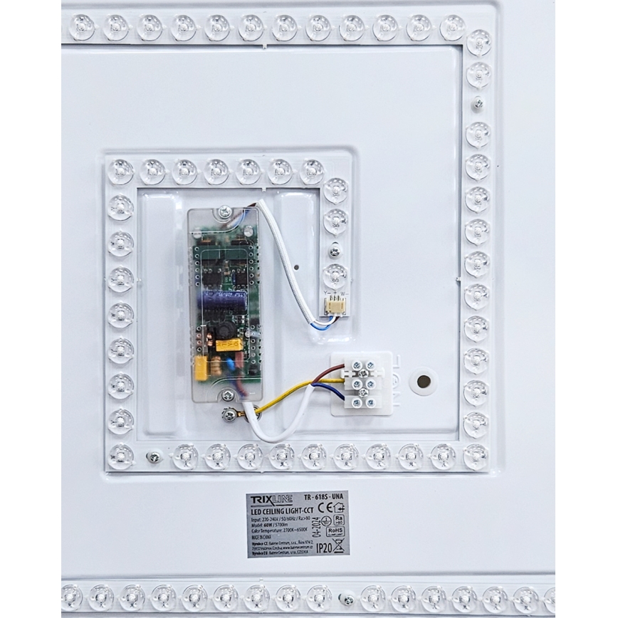 Plafoniera LED dimmerabile UNA LED/60W/230V 2700-6500K 50x50 cm + telecomando