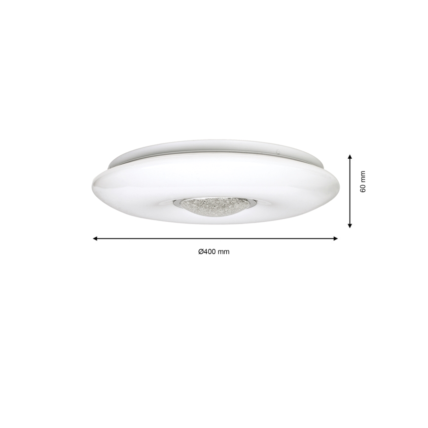 Plafoniera LED dimmerabile VELA LED/24W/230V + telecomando