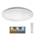 Plafoniera LED dimmerabile VENTA LED/60W/230V 2700-6500K diametro 58 cm + telecomando