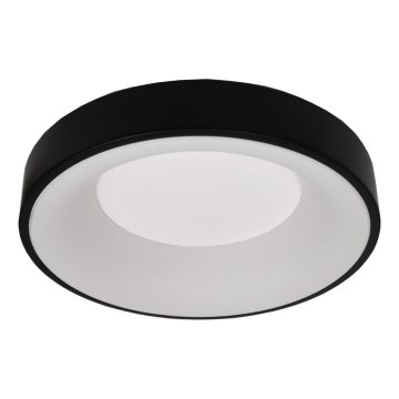 Plafoniera LED DRAX, 32 W, 230 V, 3000–6000 K (temperatura colore regolabile), Ø 38 cm, nera