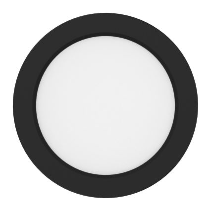 Plafoniera LED EVORA LED/6W/230V 3000/4000/6000K Ø 14 cm nera