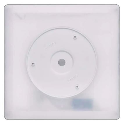 Plafoniera LED FLORI LED/18W/230V 4000K nero 29x29 cm