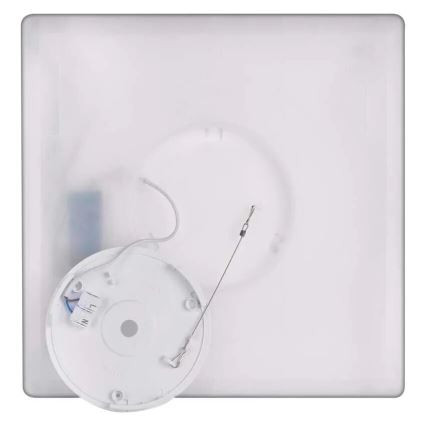 Plafoniera LED FLORI LED/22W/230V 4000K nero 42x42 cm