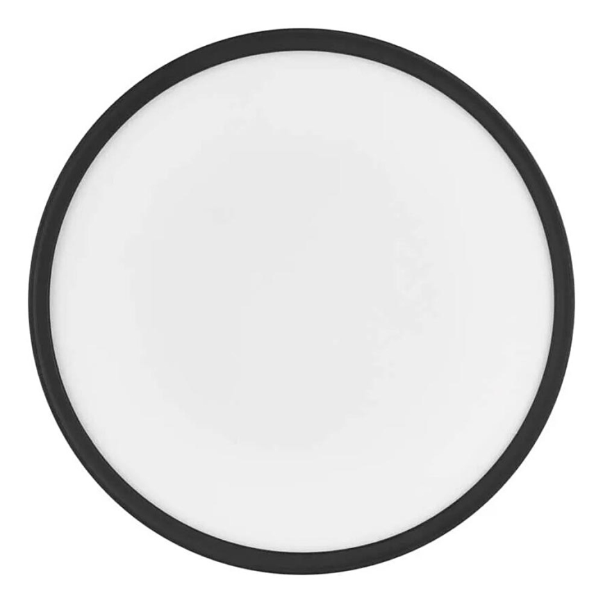 Plafoniera LED FLORI LED/22W/230V 4000K nero diametro 42 cm