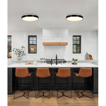 Plafoniera LED FLORIDA LED/18W/230V nero