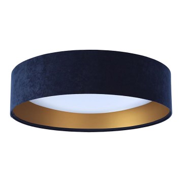 Plafoniera LED GALAXY 1xLED/24W/230V diam. 44 cm blu/oro