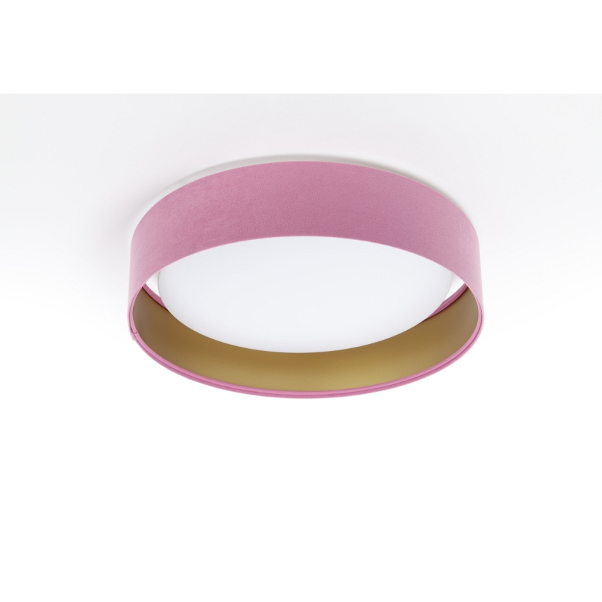 Lampada da soffitto LED GALAXY LED/24W/230V diam. 44 cm rosa/oro