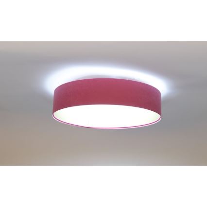 Lampada da soffitto LED GALAXY LED/24W/230V diam. 44 cm rosa/oro