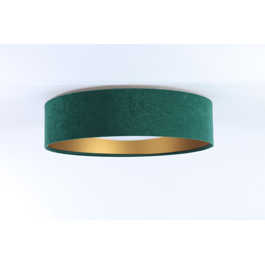 Lampada da soffitto LED GALAXY LED/24W/230V diam. 44 cm verde/oro