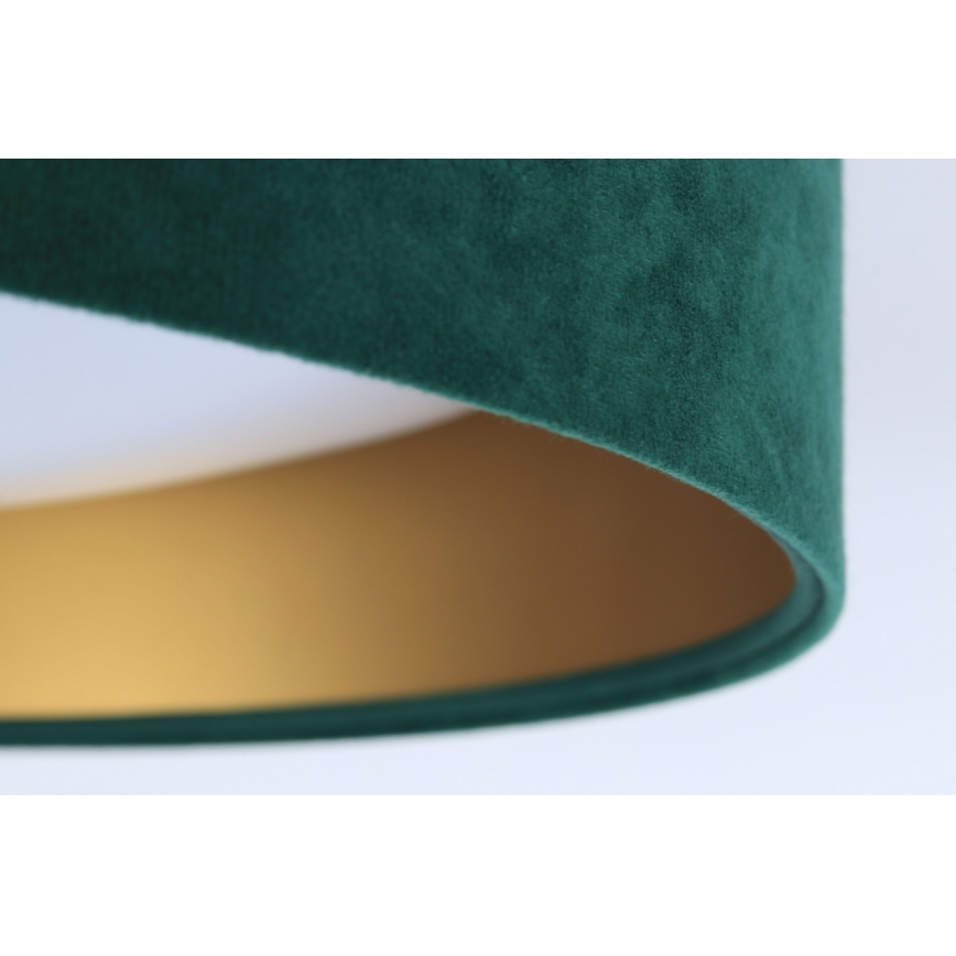 Lampada da soffitto LED GALAXY LED/24W/230V diam. 44 cm verde/oro