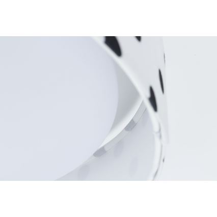Lampada da soffitto LED per bambini GALAXY KIDS LED/24W/230V a pois bianco/nero