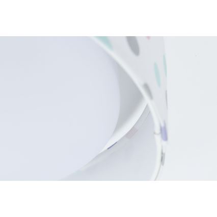 Lampada da soffitto LED per bambini GALAXY KIDS LED/24W/230V a pois multicolore
