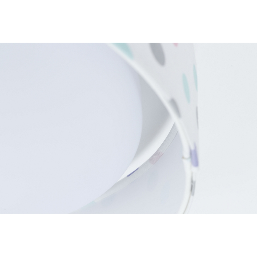 Lampada da soffitto LED per bambini GALAXY KIDS LED/24W/230V a pois multicolore