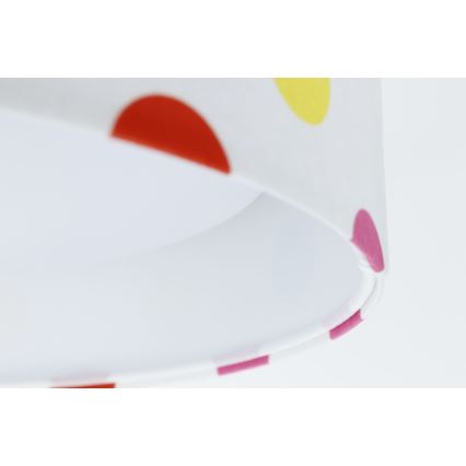 Lampada da soffitto LED per bambini GALAXY KIDS LED/24W/230V a pois multicolore