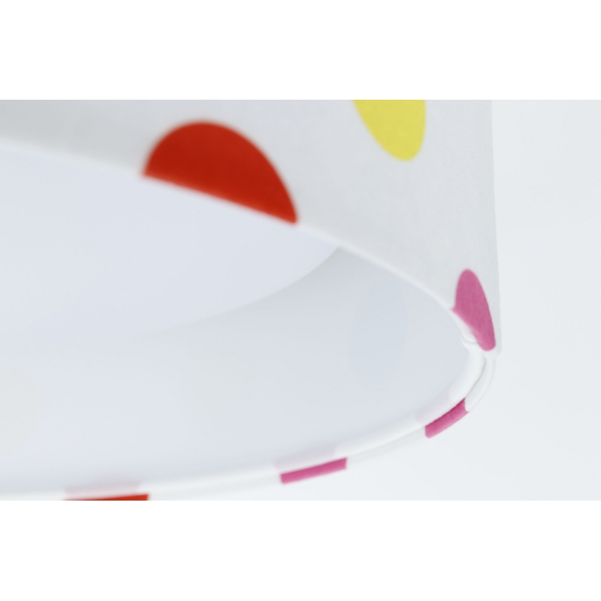 Lampada da soffitto LED per bambini GALAXY KIDS LED/24W/230V a pois multicolore