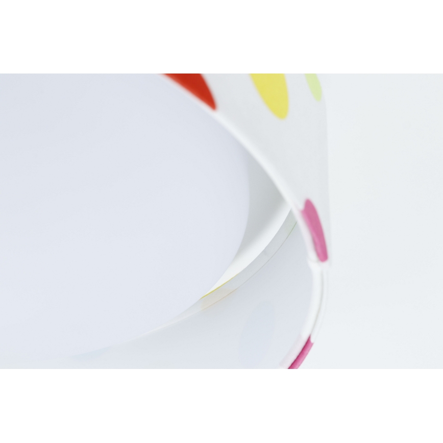 Lampada da soffitto LED per bambini GALAXY KIDS LED/24W/230V a pois multicolore