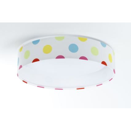 Plafoniera LED GALAXY KIDS LED/24W/230V punti colorato