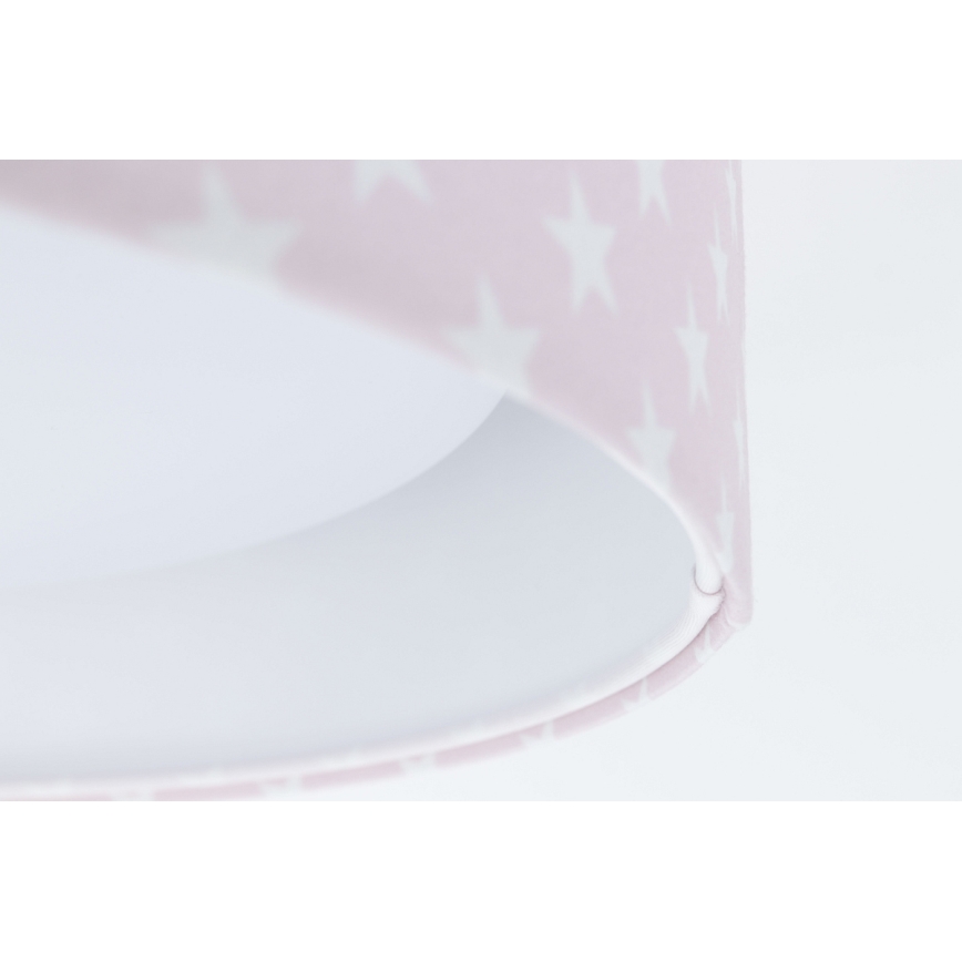 Plafoniera LED GALAXY KIDS LED/24W/230V stelle rosa/bianco