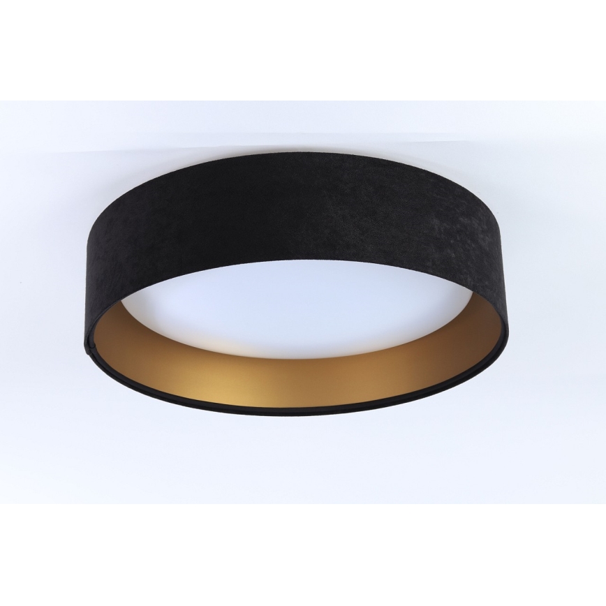 Plafoniera LED GALAXY LED/24W/230V Ø 44 cm nero/oro