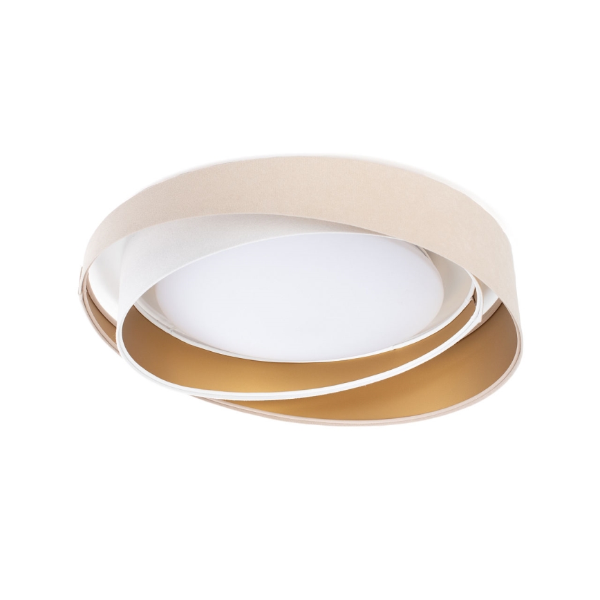 Plafoniera LED GALAXY MODERN LED/24W/230V Ø 55 cm beige/bianco/oro