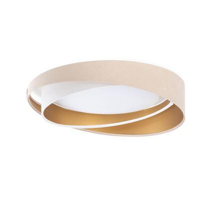 Plafoniera LED GALAXY MODERN LED/24W/230V Ø 55 cm beige/bianco/oro