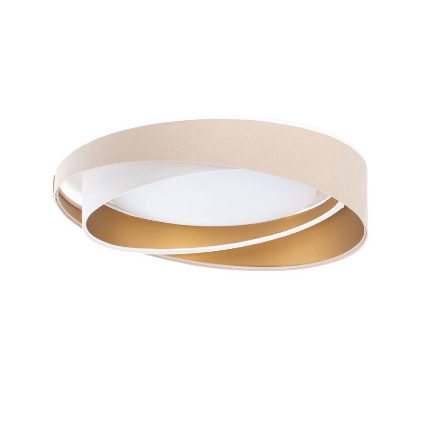 Plafoniera LED GALAXY MODERN LED/24W/230V Ø 55 cm beige/bianco/oro
