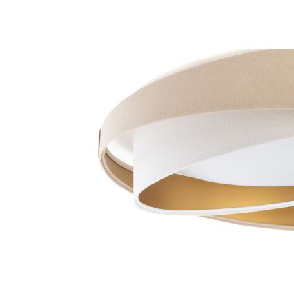 Plafoniera LED GALAXY MODERN LED/24W/230V Ø 55 cm beige/bianco/oro