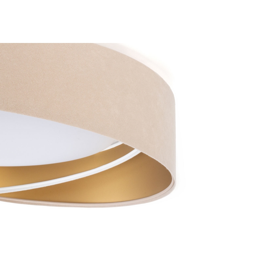 Plafoniera LED GALAXY MODERN LED/24W/230V Ø 55 cm beige/bianco/oro