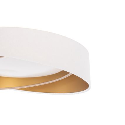Plafoniera LED GALAXY MODERN LED/24W/230V Ø 55 cm bianco/beige/oro