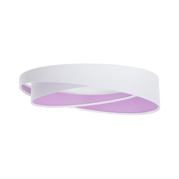 Plafoniera LED GALAXY MODERN LED/24W/230V Ø 55 cm bianco/viola