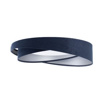 Plafoniera LED GALAXY MODERN LED/24W/230V Ø 55 cm blu/argento