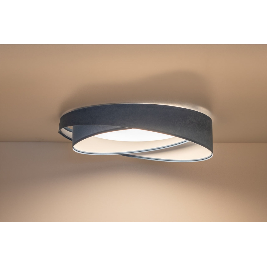 Plafoniera LED GALAXY MODERN LED/24W/230V Ø 55 cm blu